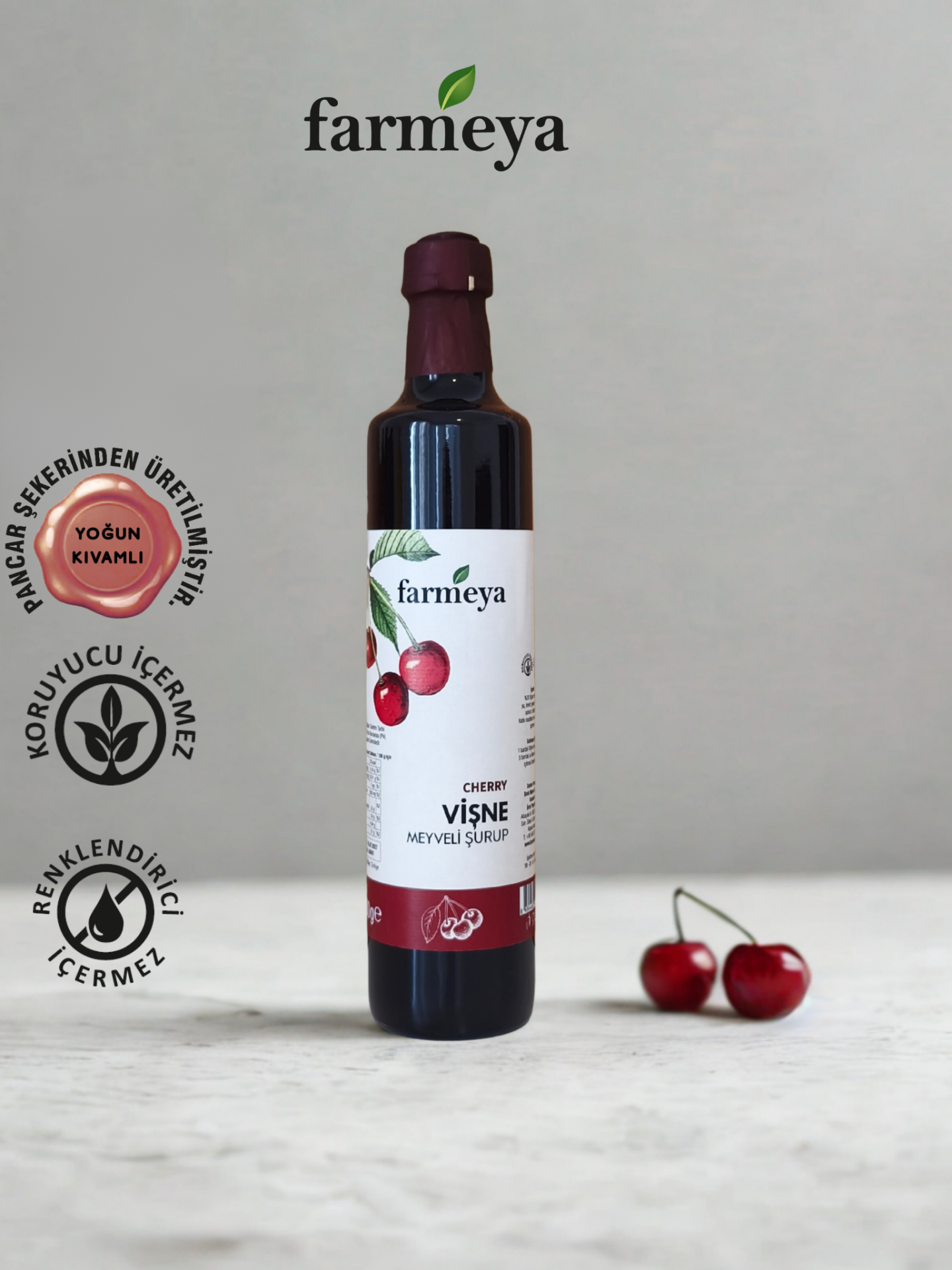 Vişne Özü 700gr - Vişne Meyveli Şurup