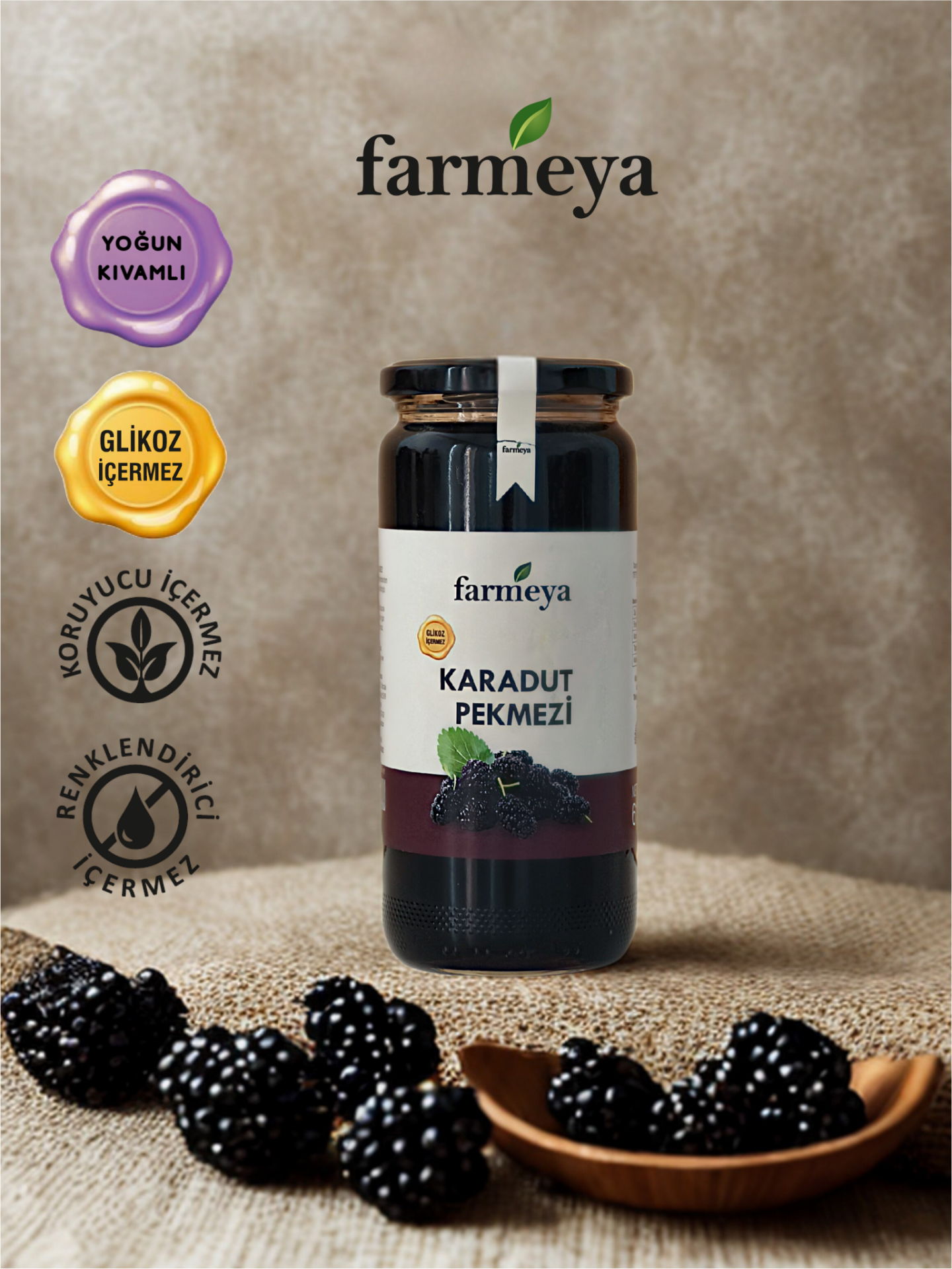 Karadut Pekmezi 610gr