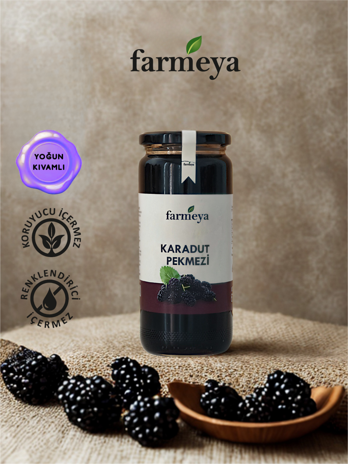 Karadut Pekmezi 610gr