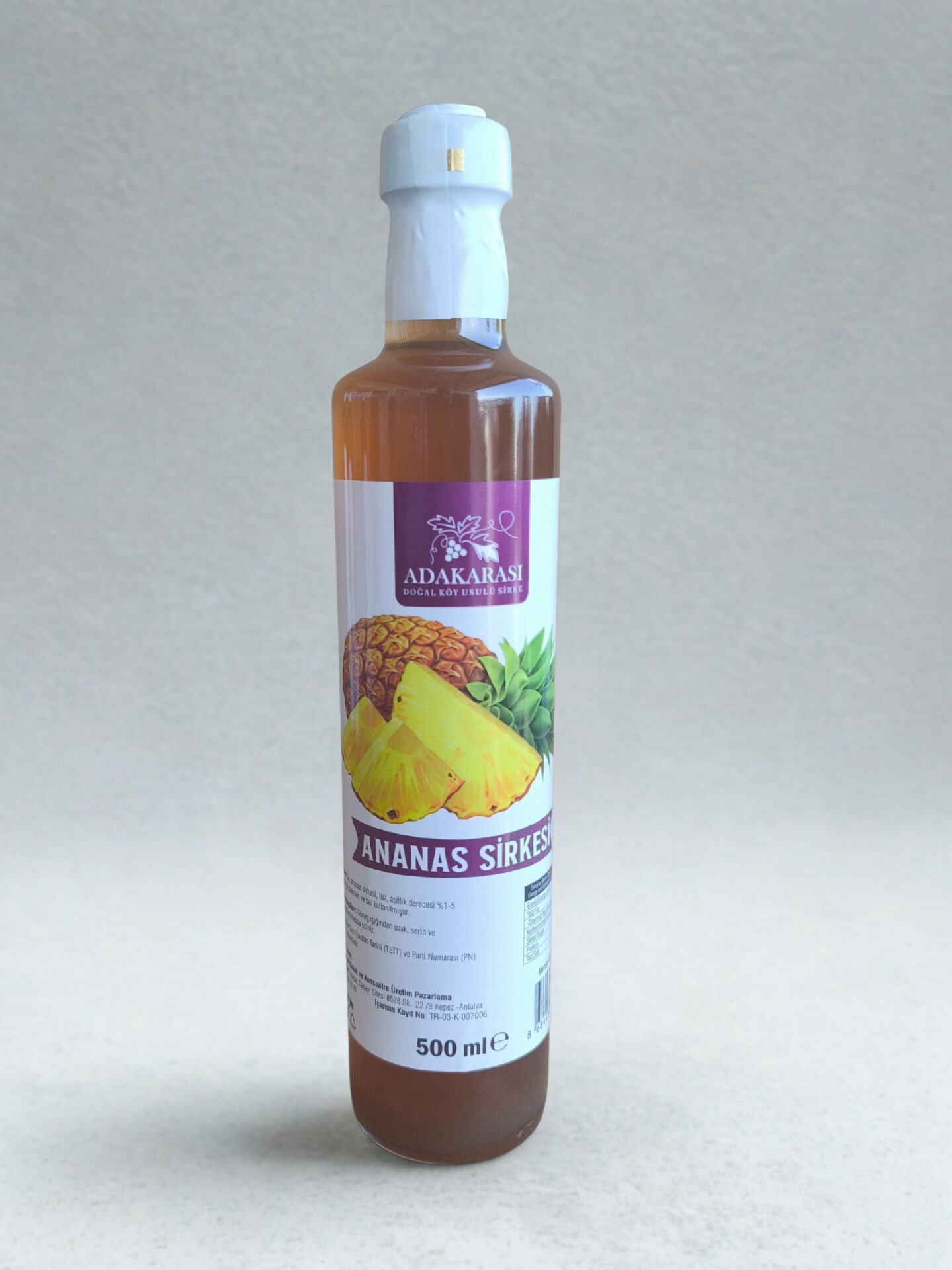 Ananas Sirkesi 500 ml ( Doğal Fermantasyon )